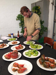 Dégustation organoleptique de tomates anciennes